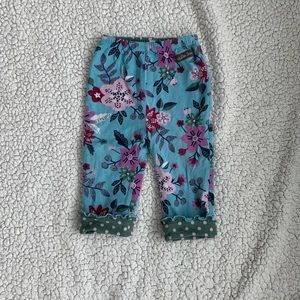 Matilda Jane baby toddler reversible pants 6-12 months